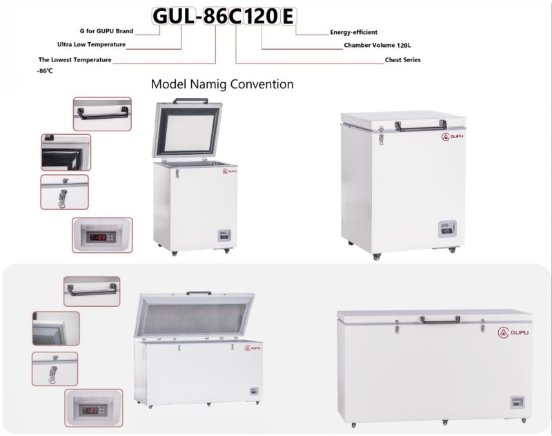 Arcón -86℃ Congelador ULT 120L/515L(图1)
