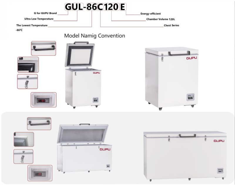 Chest -86℃ ULT Freezer 120L/515L(图1)
