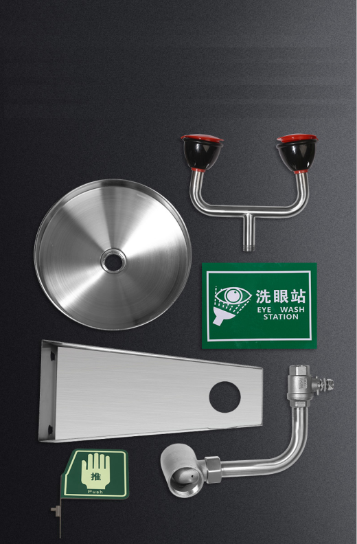 Wall-mounted Emergency Eye Washer GE-W304B(图3)